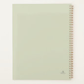 Tuinlezer Geschenk voor Botanische Dark Academia Planner (Achterkant)