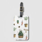 Tuinliefhebber bagagelabel (Voorkant (verticaal))