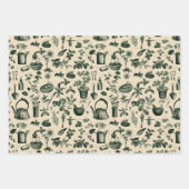  tuinliefhebbers feest betegeld inpakpapier vel (Voorkant 2)