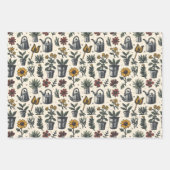  tuinliefhebbers feest betegeld inpakpapier vel (Voorkant 3)