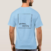 Tuinmaatschappij- Minimalistisch T-shirt (Achterkant)