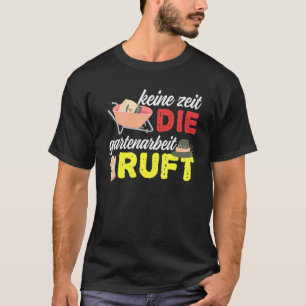 Tuinman en tuinontwerp voor hobbytuiniers t-shirt