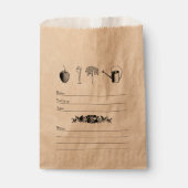  tuinman geïllustreerde zaadbesparing bedankzakje (Voorkant)