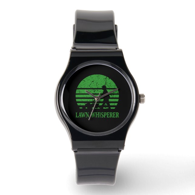 Tuinman - Gras Fluisteraar Horloge (Voorkant)