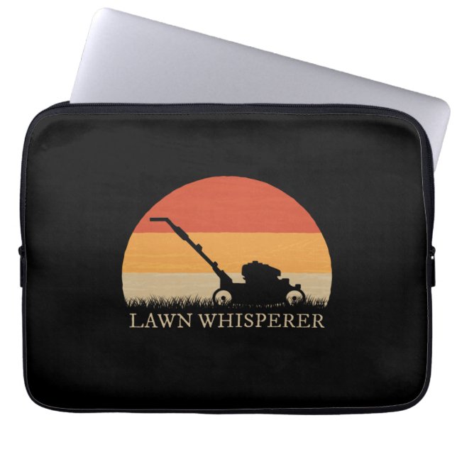 Tuinman - Grasfluisteraar Laptop Sleeve (Voorkant)