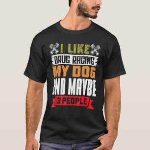 Tuinman Ik hou van tuinieren Mijn hond en misschi T-shirt