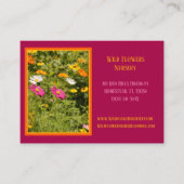 Tuinman Landscaper bloemenkwekerij visitekaartje (Voorkant)