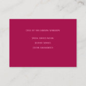 Tuinman Landscaper bloemenkwekerij visitekaartje (Achterkant)