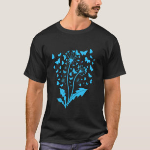 Tuinman PAARDENBLOEM VLINDERS Grappige Paardenbloe T-shirt
