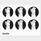 Tuinman Ronde Sticker (Vel)