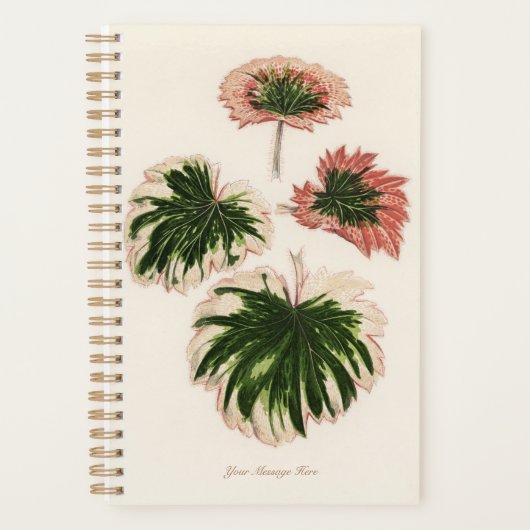 Tuinman Speciale Cadeau Plant Mam Pap Planner (Voorkant)