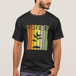 Tuinman Tuin Tuinieren Vintage T-shirt