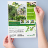 Tuinman, Tuincentrum, Lawn Care Flyer (Hand)