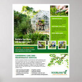 Tuinman, Tuincentrum, Lawn Care Poster
