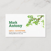 Tuinman, Tuincentrum, Lawn Care Visitekaartje (Achterkant)