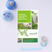 Tuinman, Tuinieren Diensten, Lawn Care DL Flyer (Enkel)