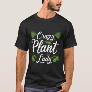 Tuinman Tuinieren Gekke Planten Dame T-shirt