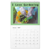 Tuinman's Single Page Kleine Kalender, Wit Kalender (Jan 2027)