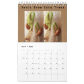 Tuinman's Single Page Kleine Kalender, Wit Kalender (Mar 2026)