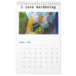 Tuinman's Single Page Kleine Kalender, Wit Kalender