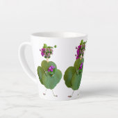 Tuinmeisje! Latte Mok (Linkerhoek)