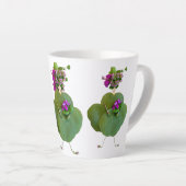 Tuinmeisje! Latte Mok (Rechterhoek)