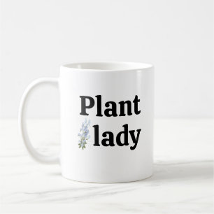 Tuinmok, Terra Cotta Plantendame Mok, Tuincadeau Koffiemok
