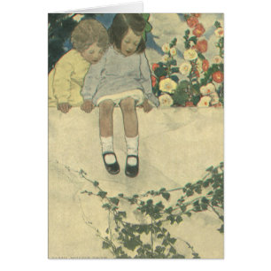 Tuinmuur Jessie Willcox Smith,  kinderen