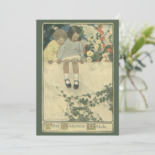 Tuinmuur Jessie Willcox Smith,  kinderen (Staand voorkant)