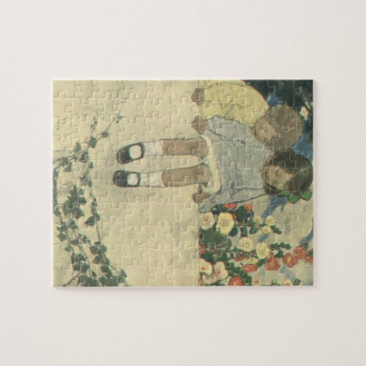 Tuinmuur Jessie Willcox Smith,  kinderen Legpuzzel (Horizontaal)