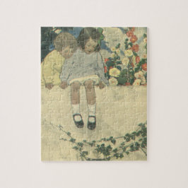 Tuinmuur Jessie Willcox Smith,  kinderen Legpuzzel