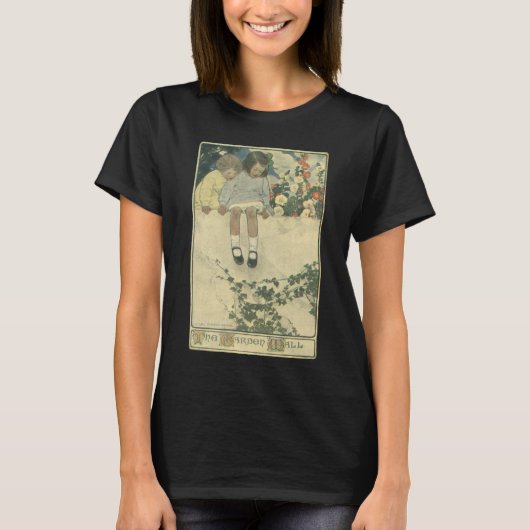 Tuinmuur Jessie Willcox Smith,  kinderen T-shirt (Voorkant)