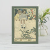 Tuinmuur Jessie Willcox Smith, Oude Kinderen Kaart (Staand voorkant)