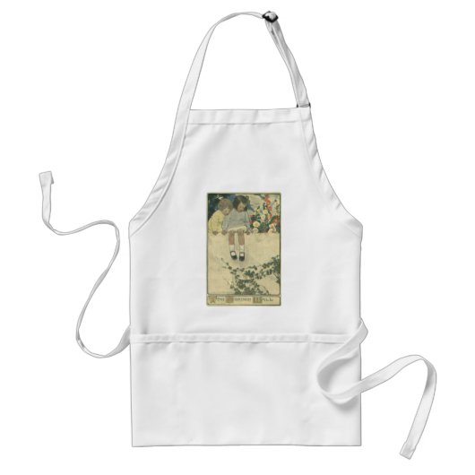 Tuinmuur Jessie Willcox Smith, Oude Kinderen Standaard Schort (Voorkant)