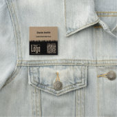 Tuinonderhoud QR-Code Logo Company Naamplaatje (In situ)