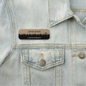 Tuinonderhoud Service Khaki & Black Naamplaatje (In situ)