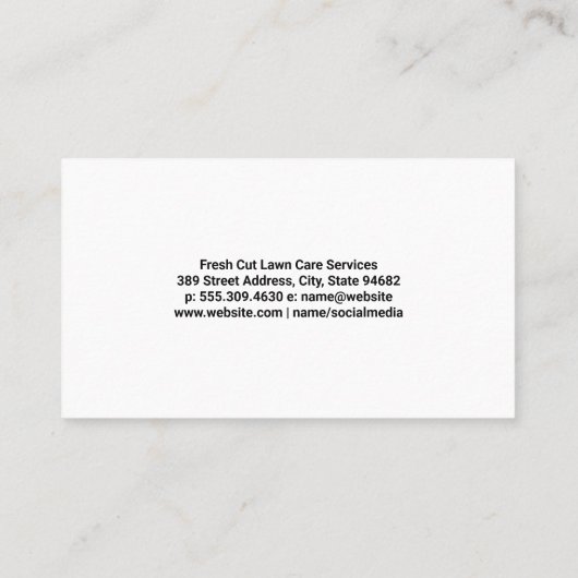 Tuinontwerp | Achtertuin Visitekaartje (Achterkant)