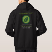 Tuinontwerp & Grasmaaibemanningsteam Hoodie (Achterkant)
