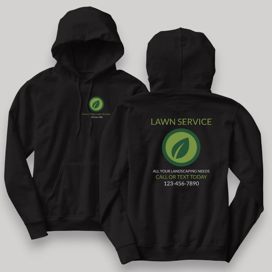 Tuinontwerp & Grasmaaibemanningsteam Hoodie