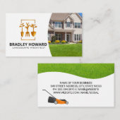 Tuinontwerp Logo | Home | Gazon Visitekaartje (Voorkant / Achterkant)