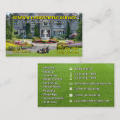 Tuinontwerp Visitekaartjes (Voorkant / Achterkant)