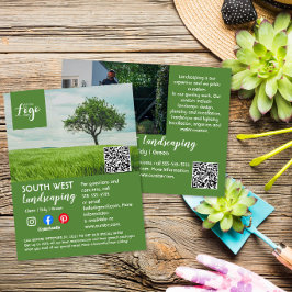 Tuinontwerper hovenier boomchirurg boomverzorger f briefkaart