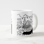 Tuinontwerper of tuinarchitect grote koffiekop (Voorkant rechts)