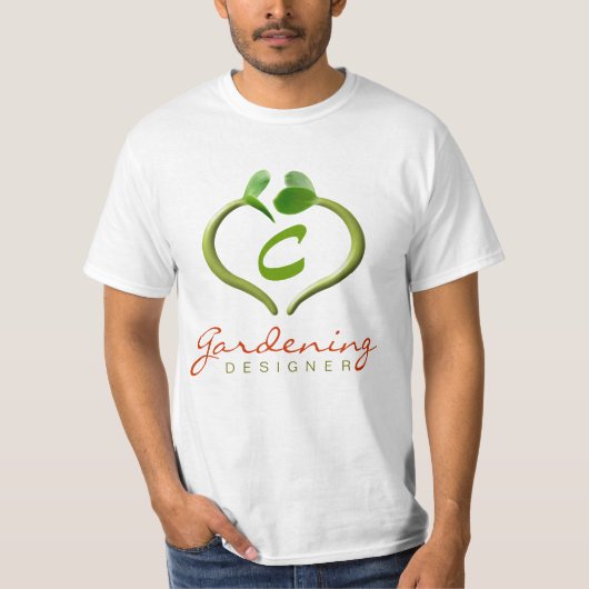 Tuinontwerper T-shirt (Voorkant)