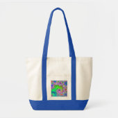 "Tuinpad" Aangepaste Canvas tas (Voorkant)