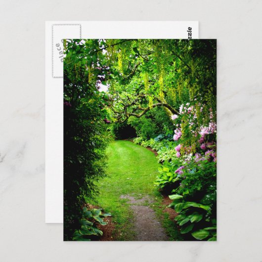 Tuinpad Briefkaart (Voorkant / Achterkant)