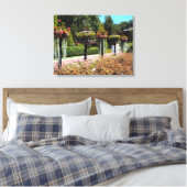 Tuinpad Canvas Afdruk (Insitu (Slaapkamer))
