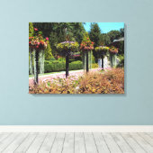 Tuinpad Canvas Afdruk (Insitu (Houten vloer))