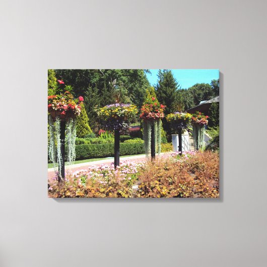 Tuinpad Canvas Afdruk (Voorkant)
