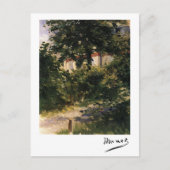 Tuinpad in Rueil door Édouard Manet Briefkaart (Voorkant)